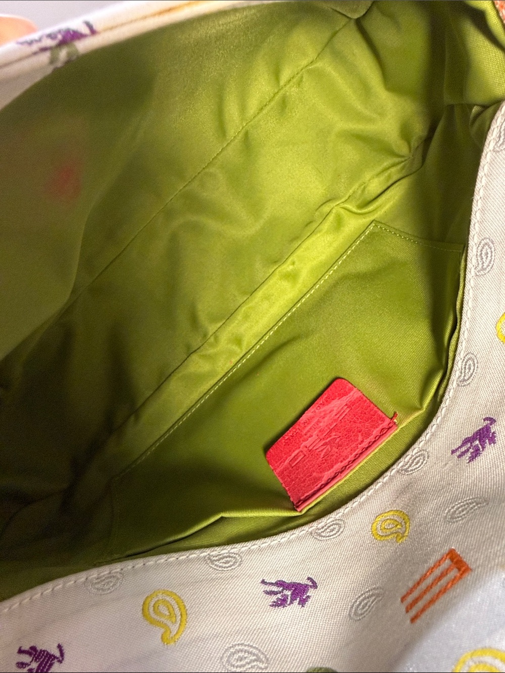 ETRO Multicolor Logo & Paisley Baguette Bag | Made in Italy - Picture 11 of 14